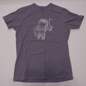 Men's Black Diamond T-Shirt Astronaut Logo M Spaceshot